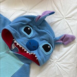 Playful Blue Character Hoodie with Ears